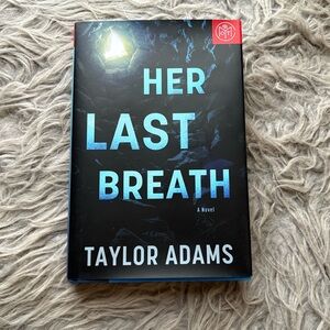 Her Last Breath by Taylor Adams BOTM hardcover book EUC